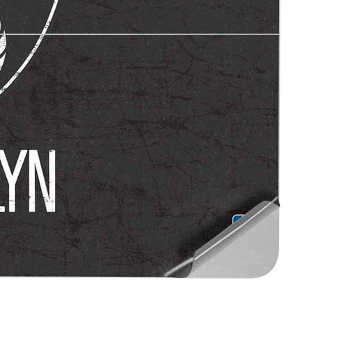 NBA Brooklyn Nets Distressed Surface Laptop Studio Skin